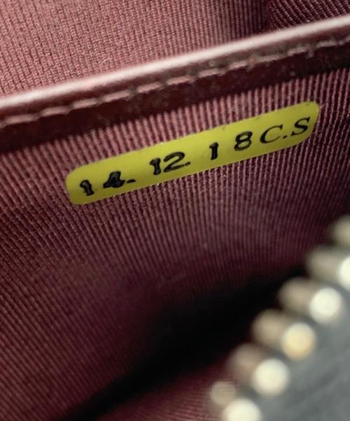 CHANEL（シャネル）CHANEL (シャネル) マトラッセ クラシックロングジップウォレット ブラックの古着・服飾アイテム