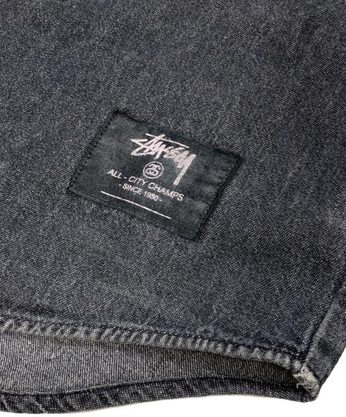 stussy（ステューシー）stussy (ステューシー) ベースボールシャツ ブラック サイズ:Sの古着・服飾アイテム