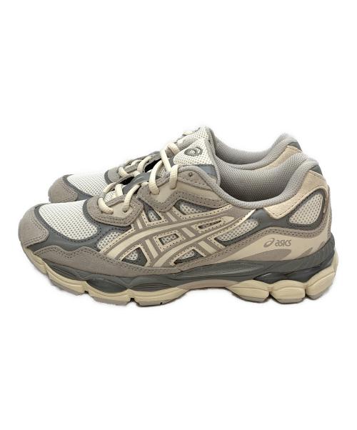 asics（アシックス）asics (アシックス) GEL-NYC CREAM/OYSTER GREY グレー サイズ:24cmの古着・服飾アイテム