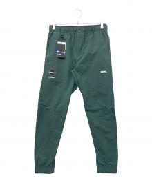 F.C.R.B.（エフシーレアルブリストル）の古着「4WAY STRETCH RIBBED PANTS」｜グリーン