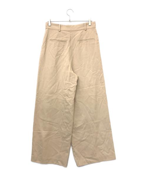 BALLSEY（ボールジィ）BALLSEY (ボールジィ) ワイドパンツ ベージュ サイズ:40の古着・服飾アイテム