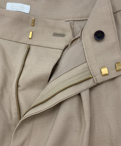 BALLSEY（ボールジィ）BALLSEY (ボールジィ) ワイドパンツ ベージュ サイズ:40の古着・服飾アイテム