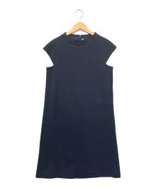 TOMORROW LAND（トゥモローランド）の古着「ノースリーブワンピース」｜ネイビー