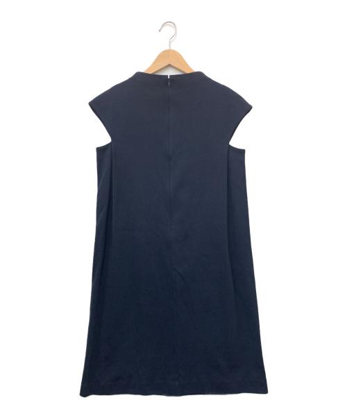 TOMORROW LAND（トゥモローランド）TOMORROW LAND (トゥモローランド) ノースリーブワンピース ネイビー サイズ:36の古着・服飾アイテム