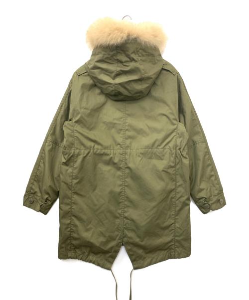 TOMORROW LAND（トゥモローランド）TOMORROW LAND (トゥモローランド) モッズコート グリーン サイズ:38の古着・服飾アイテム