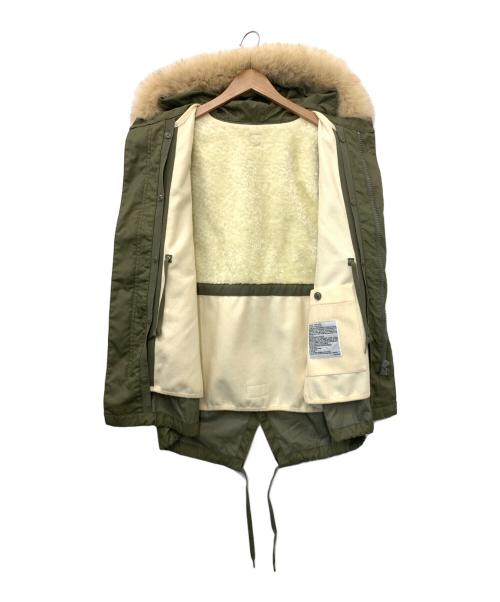 TOMORROW LAND（トゥモローランド）TOMORROW LAND (トゥモローランド) モッズコート グリーン サイズ:38の古着・服飾アイテム