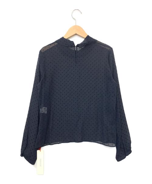 TOMORROW LAND（トゥモローランド）TOMORROW LAND (トゥモローランド) 長袖ブラウス ネイビー サイズ:38の古着・服飾アイテム