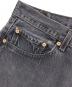 中古・古着 LEVI'S (リーバイス) ストレートデニムパンツ グレー サイズ:W36×L32：5000円