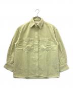 LEVI'Sリーバイス）の古着「コーデュロイシャツ」｜ライトグリーン