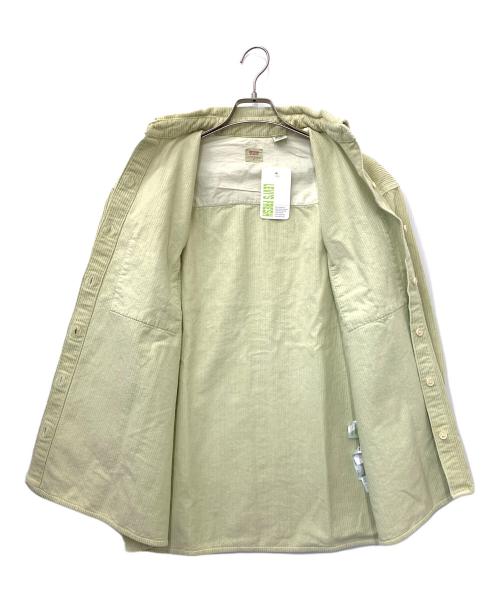 LEVI'S（リーバイス）LEVI'S (リーバイス) コーデュロイシャツ ライトグリーン サイズ:Sの古着・服飾アイテム