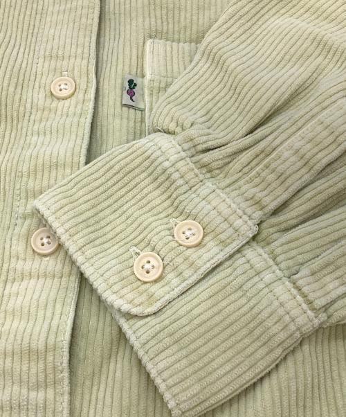 LEVI'S（リーバイス）LEVI'S (リーバイス) コーデュロイシャツ ライトグリーン サイズ:Sの古着・服飾アイテム