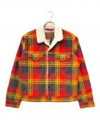 LEVI'S PReMIUMリーバイス プレミアム）の古着「ボアジャケット」｜レッド