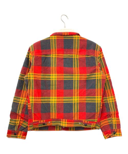 LEVI'S PReMIUM（リーバイス プレミアム）LEVI'S PReMIUM (リーバイスプレミアム) ボアジャケット レッド サイズ:Sの古着・服飾アイテム