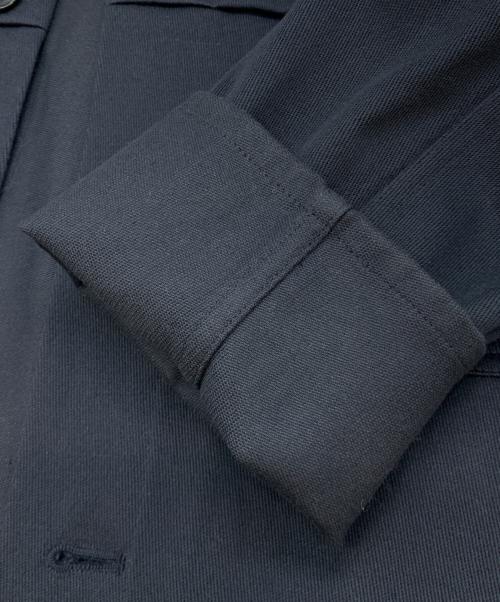 A.P.C.（アーペーセー）A.P.C. (アーペーセー) リネン混コットンジャケット ネイビー サイズ:XSの古着・服飾アイテム