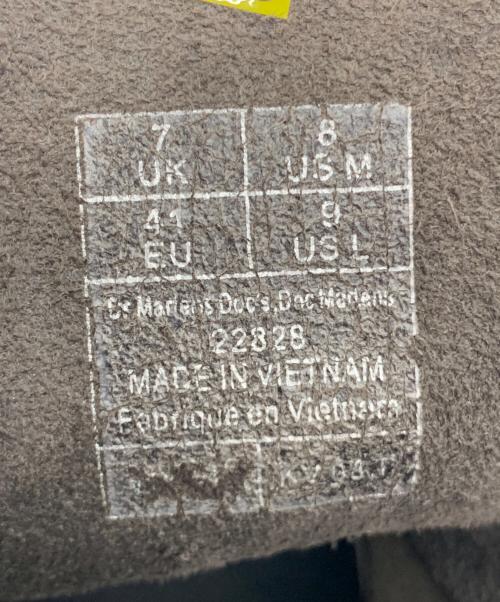 Dr.Martens（ドクターマーチン）Dr.Martens (ドクターマーチン) 8ホールブーツ ブラック サイズ:UK7の古着・服飾アイテム