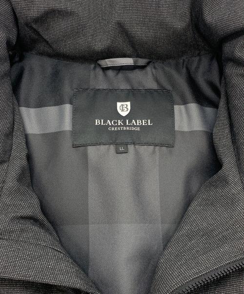 BLACK LABEL CRESTBRIDGE（ブラックレーベル クレストブリッジ）BLACK LABEL CRESTBRIDGE (ブラックレーベル クレストブリッジ) ダウンジャケット グレー サイズ:LLの古着・服飾アイテム