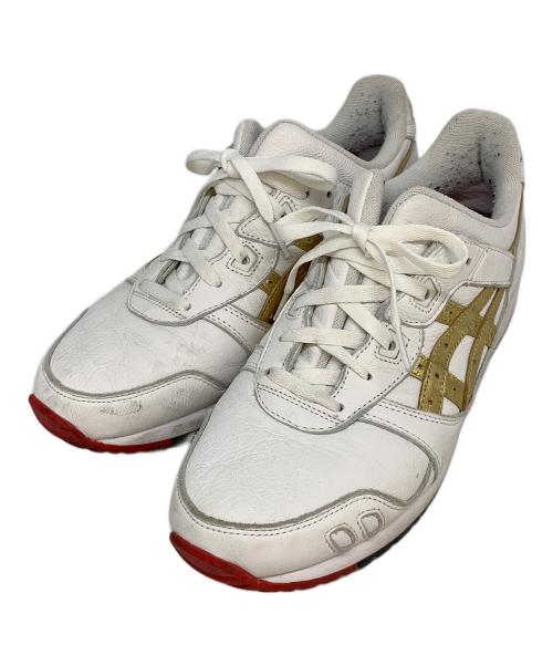 asics（アシックス）asics (アシックス) GEL LYTE 3 ホワイト×ゴールド サイズ:28.5cmの古着・服飾アイテム