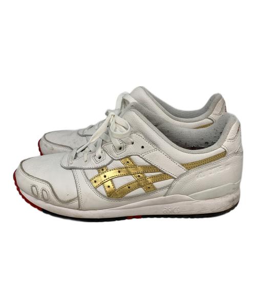 asics（アシックス）asics (アシックス) GEL LYTE 3 ホワイト×ゴールド サイズ:28.5cmの古着・服飾アイテム