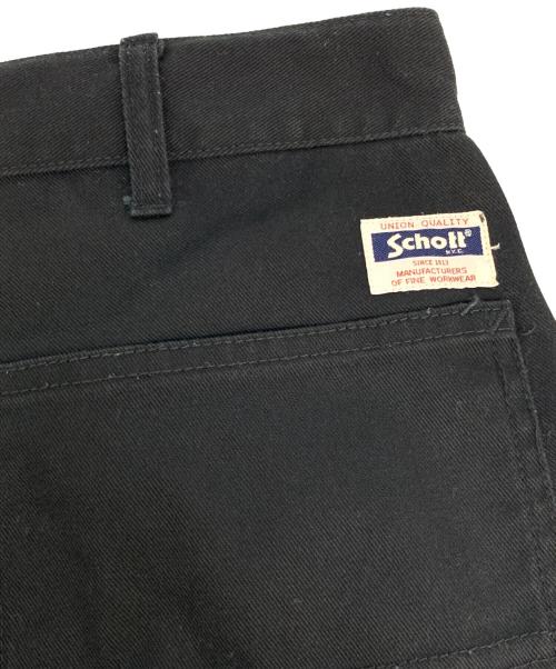 Schott（ショット）Schott (ショット) TC PAINTER PANTS ブラック サイズ:XLの古着・服飾アイテム