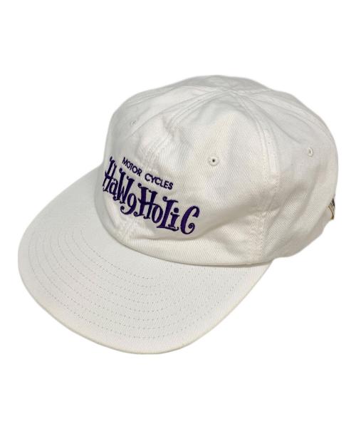 THE H.W.DOG&CO.（エイチダブリュードッグアンドコー）THE H.W.DOG&CO. (エイチダブリュードッグアンドコー) HAWGHOLIC (ホグホリック) キャップ ホワイトの古着・服飾アイテム