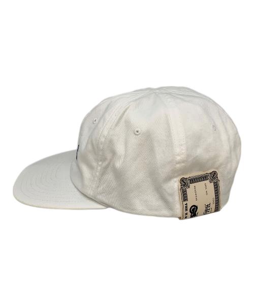 THE H.W.DOG&CO.（エイチダブリュードッグアンドコー）THE H.W.DOG&CO. (エイチダブリュードッグアンドコー) HAWGHOLIC (ホグホリック) キャップ ホワイトの古着・服飾アイテム