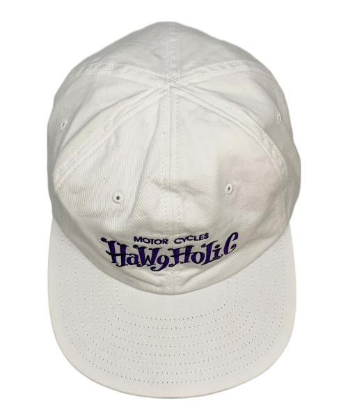 THE H.W.DOG&CO.（エイチダブリュードッグアンドコー）THE H.W.DOG&CO. (エイチダブリュードッグアンドコー) HAWGHOLIC (ホグホリック) キャップ ホワイトの古着・服飾アイテム