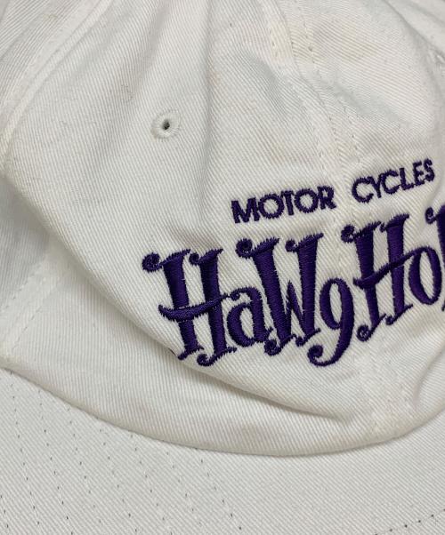 THE H.W.DOG&CO.（エイチダブリュードッグアンドコー）THE H.W.DOG&CO. (エイチダブリュードッグアンドコー) HAWGHOLIC (ホグホリック) キャップ ホワイトの古着・服飾アイテム