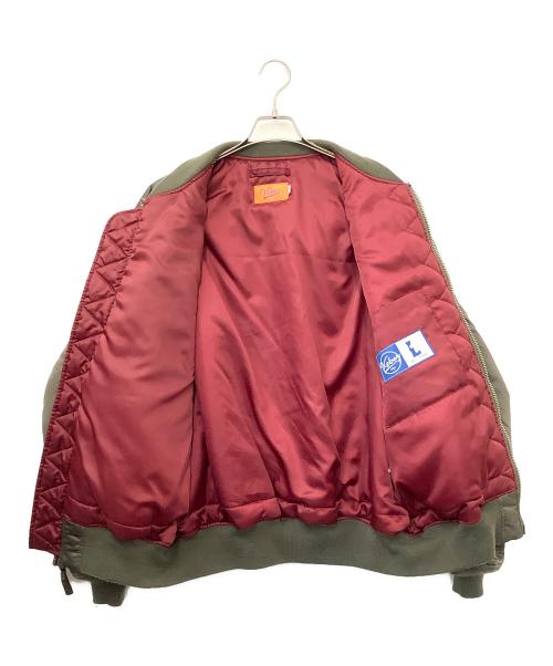 KEBOZ（ケボズ）KEBOZ (ケボズ) ブルゾン オリーブ サイズ:Lの古着・服飾アイテム