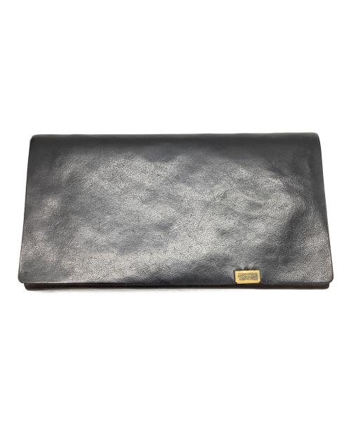 NO,NO,YES!（ノーノーイエス）No,No,Yes! (ノーノーイエス) 所作 Shosa ロングウォレット ブラック×シャボンの古着・服飾アイテム