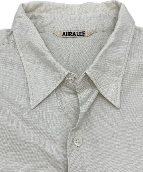 AURALEE（オーラリー）AURALEE (オーラリー) FINX SHUTTLE OX SHIRTS ホワイト サイズ:4の古着・服飾アイテム