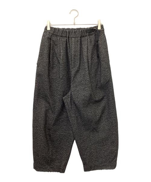 Dulcamara（ドゥルカマラ）Dulcamara (ドゥルカマラ) よそいきオーバータックPT ブラックの古着・服飾アイテム
