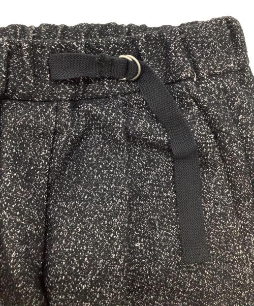 Dulcamara（ドゥルカマラ）Dulcamara (ドゥルカマラ) よそいきオーバータックPT ブラックの古着・服飾アイテム