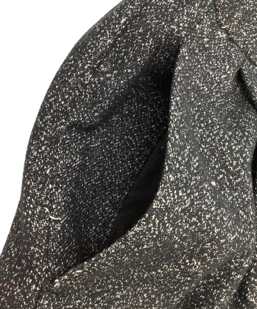 Dulcamara（ドゥルカマラ）Dulcamara (ドゥルカマラ) よそいきオーバータックPT ブラックの古着・服飾アイテム