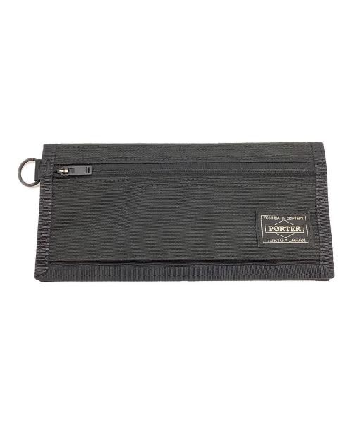 PORTER（ポーター）PORTER (ポーター) ハイブリッド ロングウォレット ブラックの古着・服飾アイテム