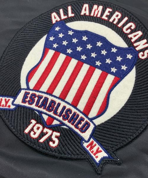 AVIREX（アヴィレックス）AVIREX (アヴィレックス) MA-1ジャケット ブラック サイズ:Mの古着・服飾アイテム