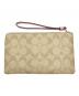 COACH (コーチ) ポーチ ベージュ：5000円