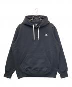 THE NORTH FACEザ ノース フェイス）の古着「スモールロゴヘザースウェットフーディ」｜ブラック