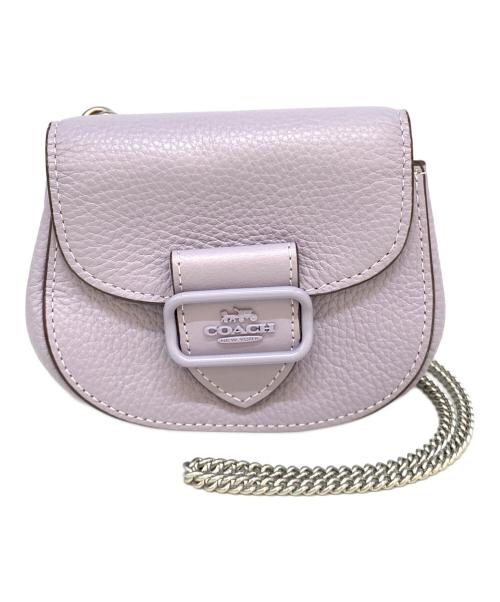 COACH（コーチ）COACH (コーチ) モーガン カード ケース オン チェーン ラベンダーの古着・服飾アイテム