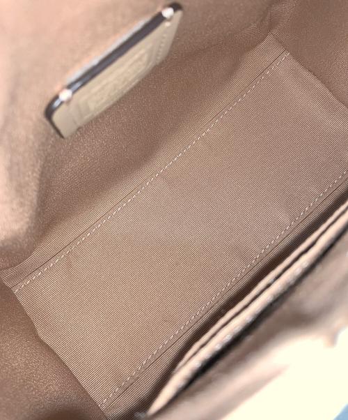 COACH（コーチ）COACH (コーチ) シグネチャー ミニバッグ ホワイトの古着・服飾アイテム