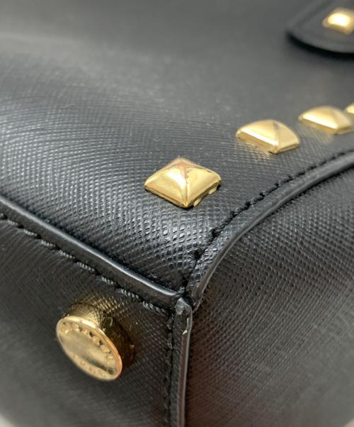 MICHAEL KORS（マイケル・コース）MICHAEL KORS (マイケル・コース) 2WAYバッグ ブラックの古着・服飾アイテム