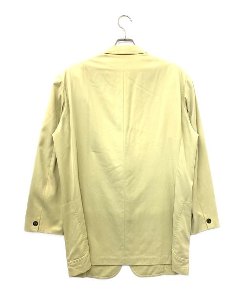 Christian Dior MONSIEUR（クリスチャンディオールムッシュ）Christian Dior MONSIEUR (クリスチャンディオールムッシュ) テーラードジャケット イエロー サイズ:LLの古着・服飾アイテム