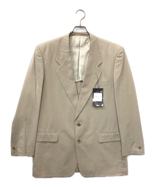 Christian Dior MONSIEUR（クリスチャンディオールムッシュ）Christian Dior MONSIEUR (クリスチャンディオールムッシュ) テーラードジャケット ベージュ サイズ:Lの古着・服飾アイテム