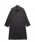 s'yteサイト）の古着「ドローストリングコート」｜ブラック