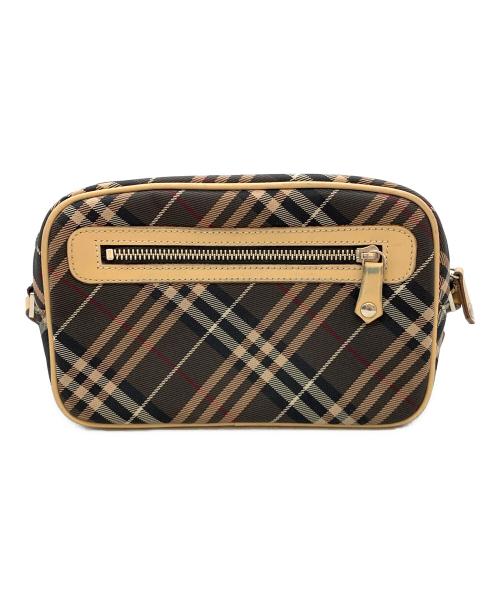 BURBERRY BLUE LABEL（バーバリーロンドンブルーレーベル）BURBERRY BLUE LABEL (バーバリーロンドンブルーレーベル) ショルダーバッグ ブラウンの古着・服飾アイテム