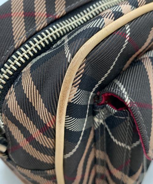 BURBERRY BLUE LABEL（バーバリーロンドンブルーレーベル）BURBERRY BLUE LABEL (バーバリーロンドンブルーレーベル) ショルダーバッグ ブラウンの古着・服飾アイテム