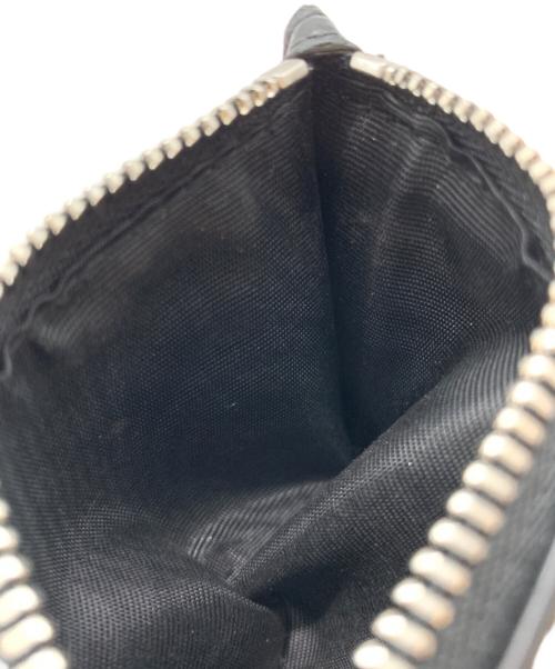 Maison Margiela（メゾンマルジェラ）Maison Margiela (メゾンマルジェラ) グレインレザースリーフォールドウォレット ブラックの古着・服飾アイテム