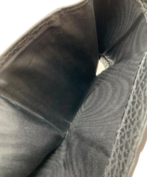 Maison Margiela（メゾンマルジェラ）Maison Margiela (メゾンマルジェラ) グレインレザースリーフォールドウォレット ブラックの古着・服飾アイテム