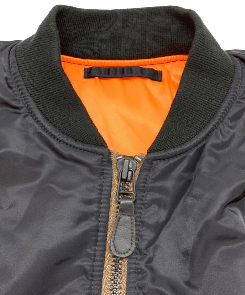 古着（フルギ）古着 (フルギ) MA-1ジャケット ブラック サイズ:XLの古着・服飾アイテム