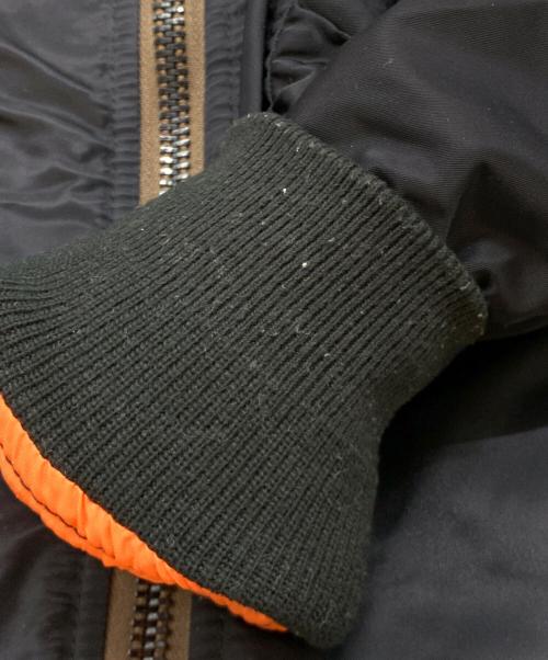 古着（フルギ）古着 (フルギ) MA-1ジャケット ブラック サイズ:XLの古着・服飾アイテム