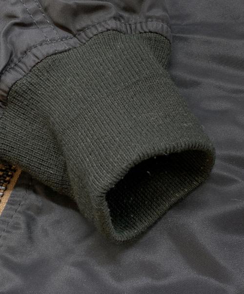 古着（フルギ）古着 (フルギ) MA-1ジャケット ブラック サイズ:XLの古着・服飾アイテム